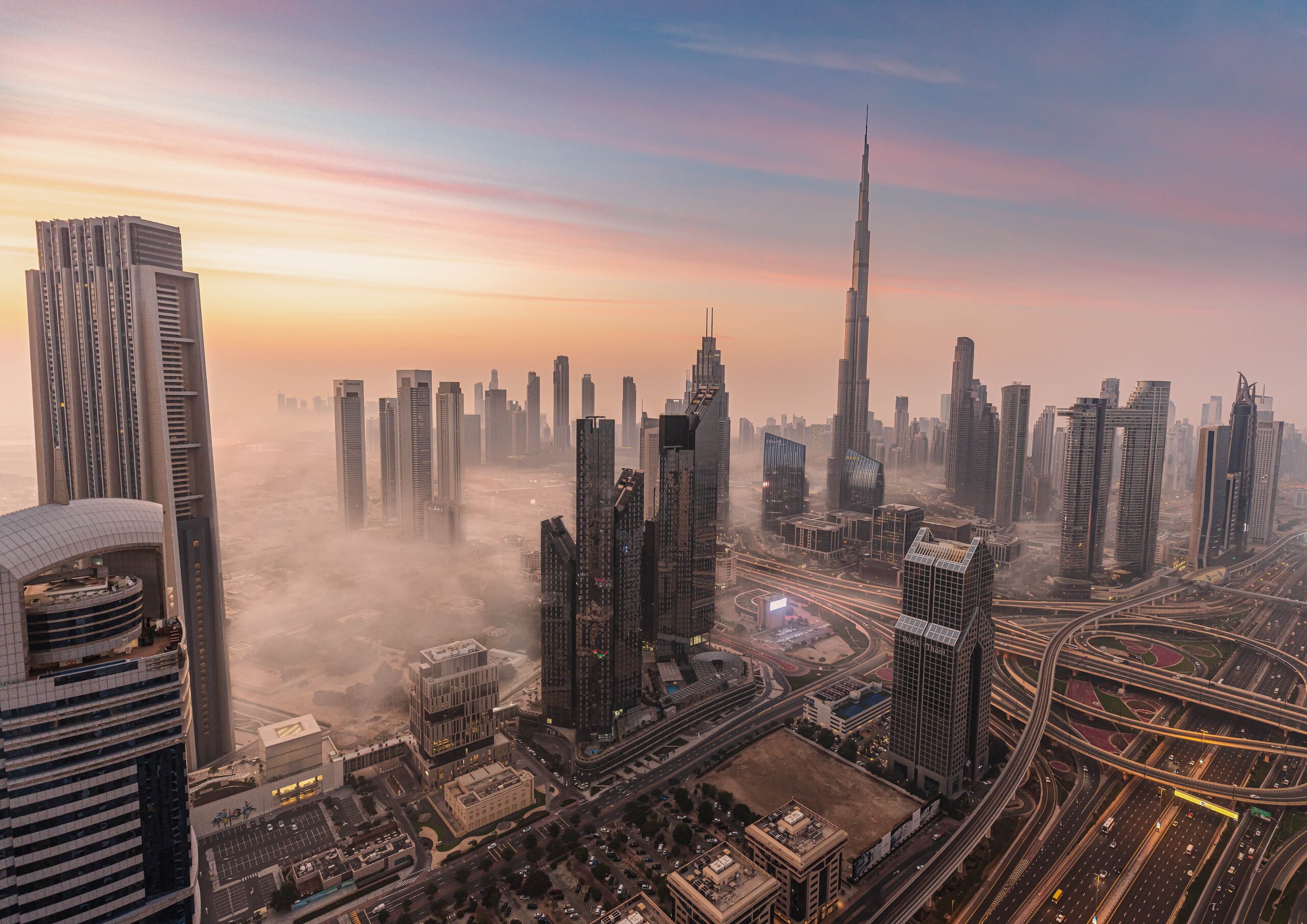 Dubai skyline attraction