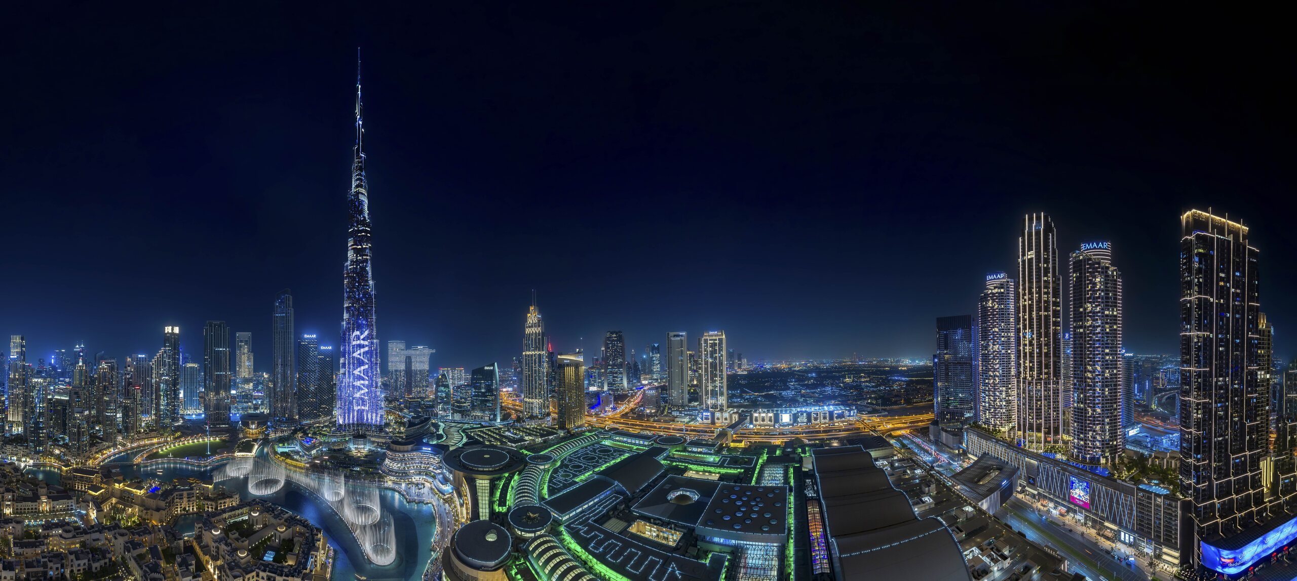 Dubai skyline and modern architecture